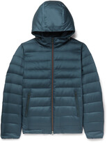 Thumbnail for your product : Loro Piana Gateway Quilted Silk-Twill Hooded Down Jacket
