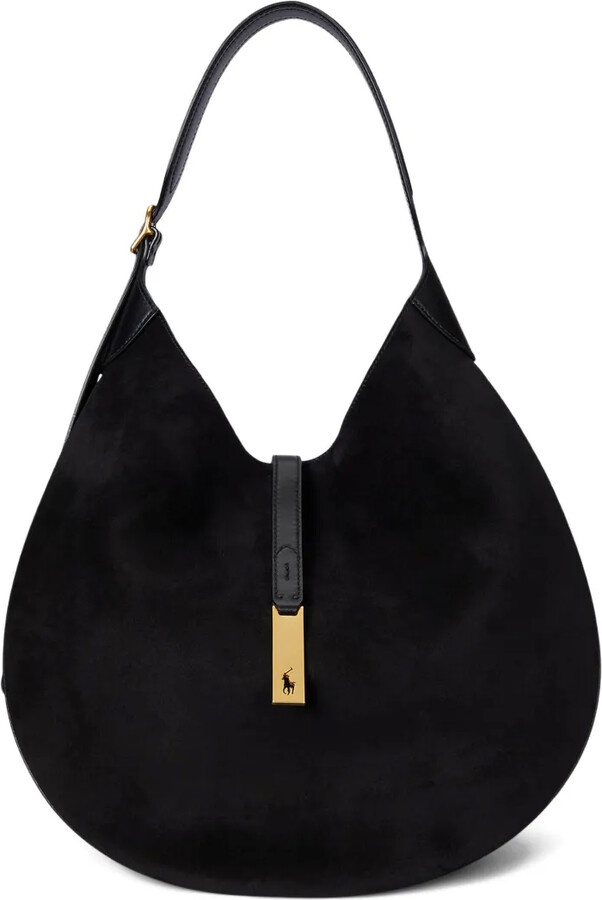 Polo Ralph Lauren Suede Shoulder Bag