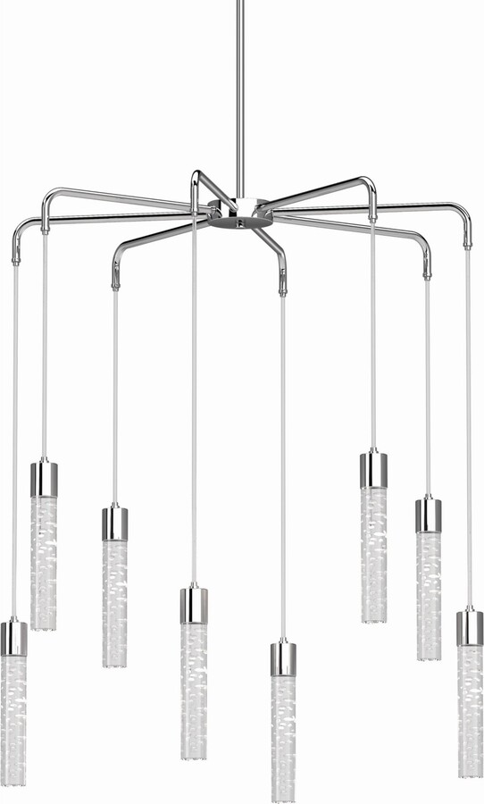 Volume Lighting Tristen Led 8-Light Chandelier