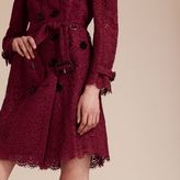Thumbnail for your product : Burberry Scalloped-hem Italian Lace Trench Coat