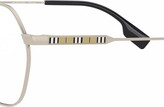 Thumbnail for your product : Burberry Eyewear Erin check-trim glasses