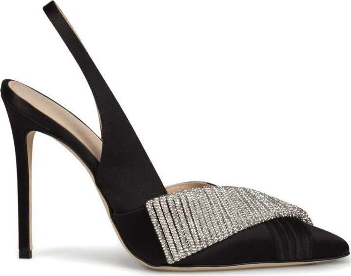 HIBOURAMA Pointed Toe Slingback Pump