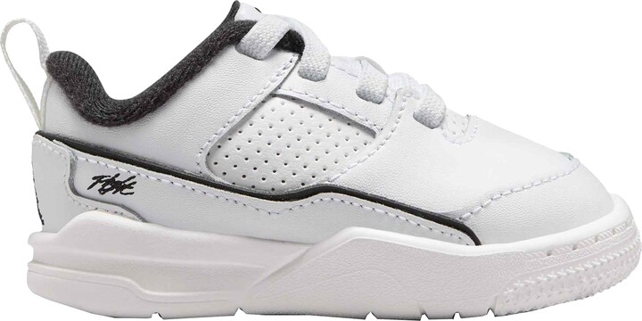 Jordan Toddler Flight Court Basketball Shoes, Boys', Size 4, White/Tan/Black