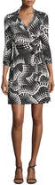 Thumbnail for your product : Julie Brown Milo Printed Wrap Dress