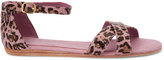 Thumbnail for your product : Toms TOMS+ Orchid Cheetah Women's Correa Sandals