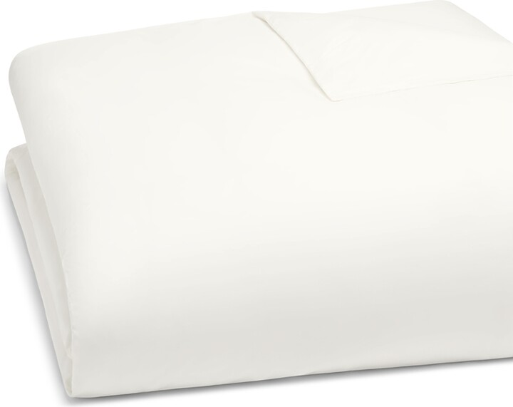 Matouk Luca Satin Stitch Duvet Cover, Full/Queen