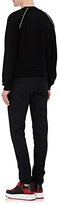 Thumbnail for your product : Alexander McQueen Men's Jacquard-Inset Cotton Track Jacket