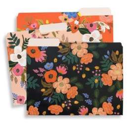 Rifle Paper Co. Lively Floral Folders/Set of 6