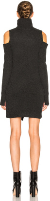 Pam & Gela Cold Shoulder Sweater Dress