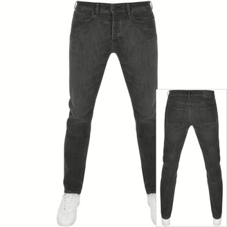 Boss Casual BOSS Taber Tapered Fit Jeans Black