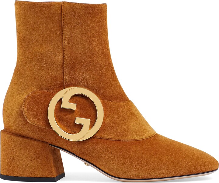Gucci Blondie women's ankle boot - ShopStyle