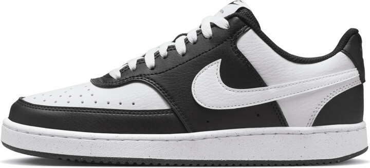 Nike Women's Court Vision Low Next Nature Shoes in Black | DH3158-003