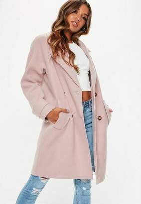missguided cocoon coat