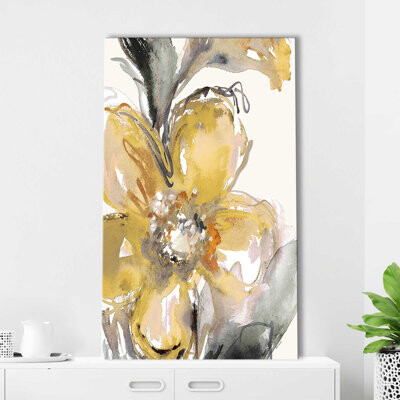 Red Barrel Studio Bright Blooms I by Lanie Loreth - Painting