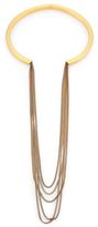 Thumbnail for your product : Chloé Delfine Draped Chain Collar Necklace