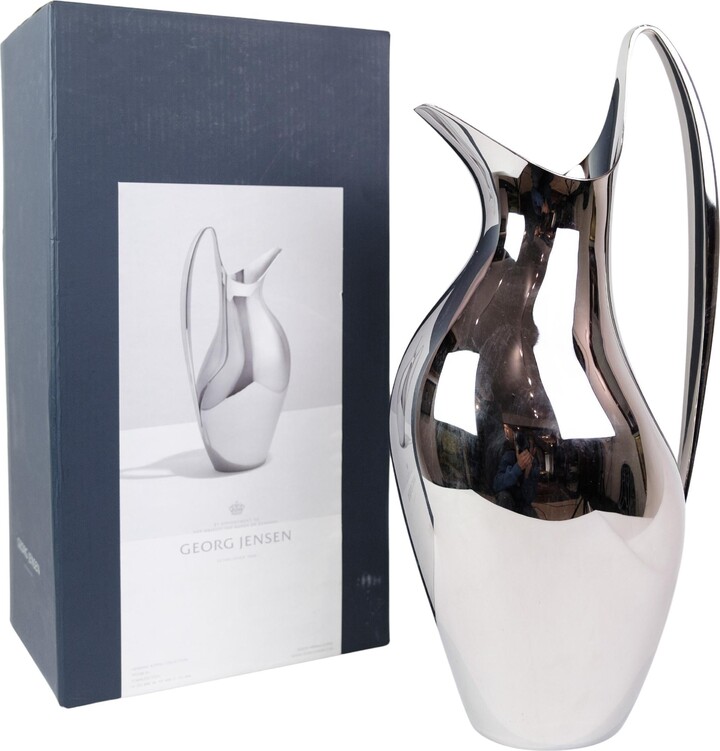 Georg Jensen 1.9l Hk Pitcher Made In Stainless Steel By Henning Koppel For