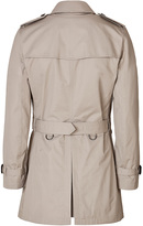Thumbnail for your product : Burberry Wool Blend Mid-Length Britton Trench