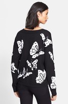 Thumbnail for your product : Alice + Olivia Embroidered Wool Sweater