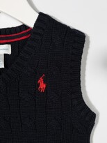 Thumbnail for your product : Ralph Lauren Kids Cable-Knit Cotton Vest
