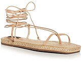 Thumbnail for your product : Aqua Women's Ankle Tie Thong Espadrille Sandals