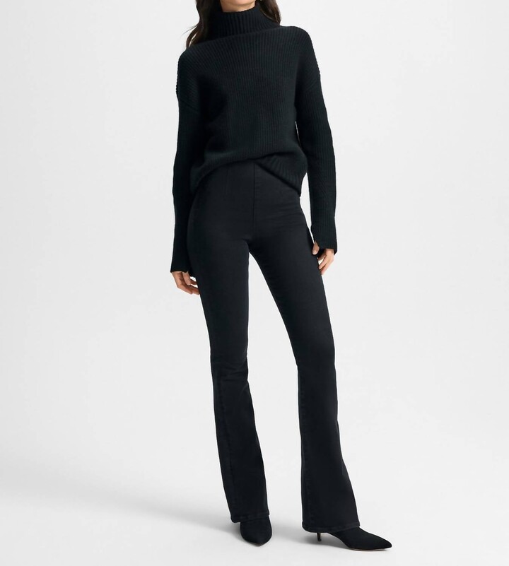 Veronica Beard Beverly Off-Duty High Rise Skinny Jeans In Onyx