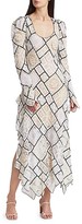 Thumbnail for your product : Prabal Gurung Flutter Patchwork Lace Midi Dress