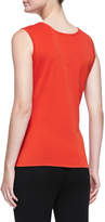 Thumbnail for your product : Misook Scoop-Neck Tank, Blood Orange
