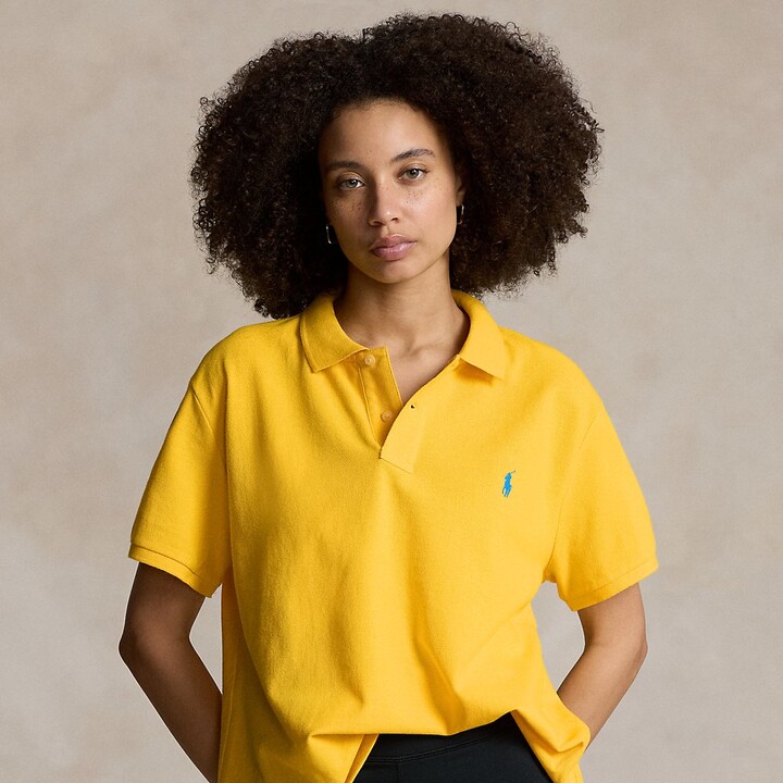 Ralph Lauren Classic Fit Mesh Polo Shirt - ShopStyle Tops
