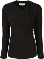 Thumbnail for your product : Tibi structured V-neck blouse