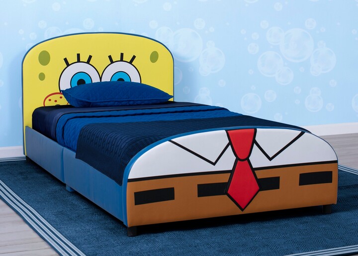 Delta Children Spongebob Squarepants, Dc Comics Justice League Upholstered Twin Bed