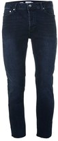 Thumbnail for your product : Topman Men's Raw Edge Crop Skinny Jeans