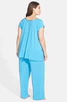 Thumbnail for your product : Midnight by Carole Hochman 'Lovely Lattice' Pajamas (Plus Size)