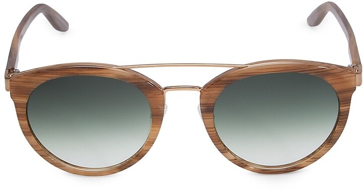 round sunglasses double bridge