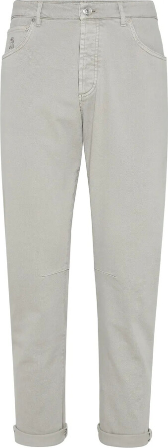 Brunello Cucinelli Dyed Straight Jeans
