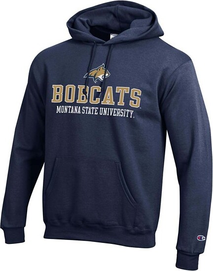 Montana State Bobcats Champion Hoodie Small Blue