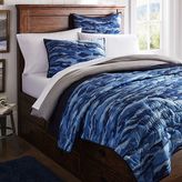 Thumbnail for your product : PBteen 4504 Camo Quilt + Sham, Navy