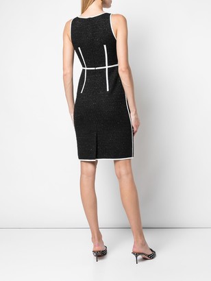 Boutique Moschino Fitted Knee-Length Dress