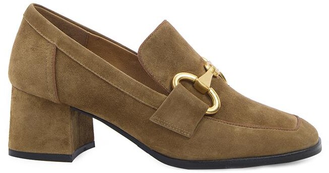 Camel Block Heel | Shop the world's largest collection of fashion |  ShopStyle