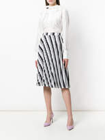 Thumbnail for your product : Victoria Beckham Ruffle neck blouse
