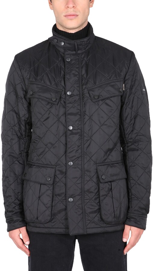 barbour international quilted jacket