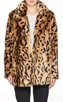 Thumbnail for your product : 7 For All Mankind WOMEN'S LEOPARD-PRINT FAUX-FUR COAT