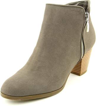 Style&Co. Style & Co. Womens JAMILA Leather Round Toe Ankle Cowboy Boots