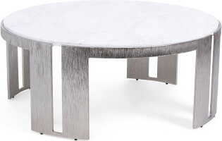 TJMAXX 44X18 Marble Top Simone Cocktail Table