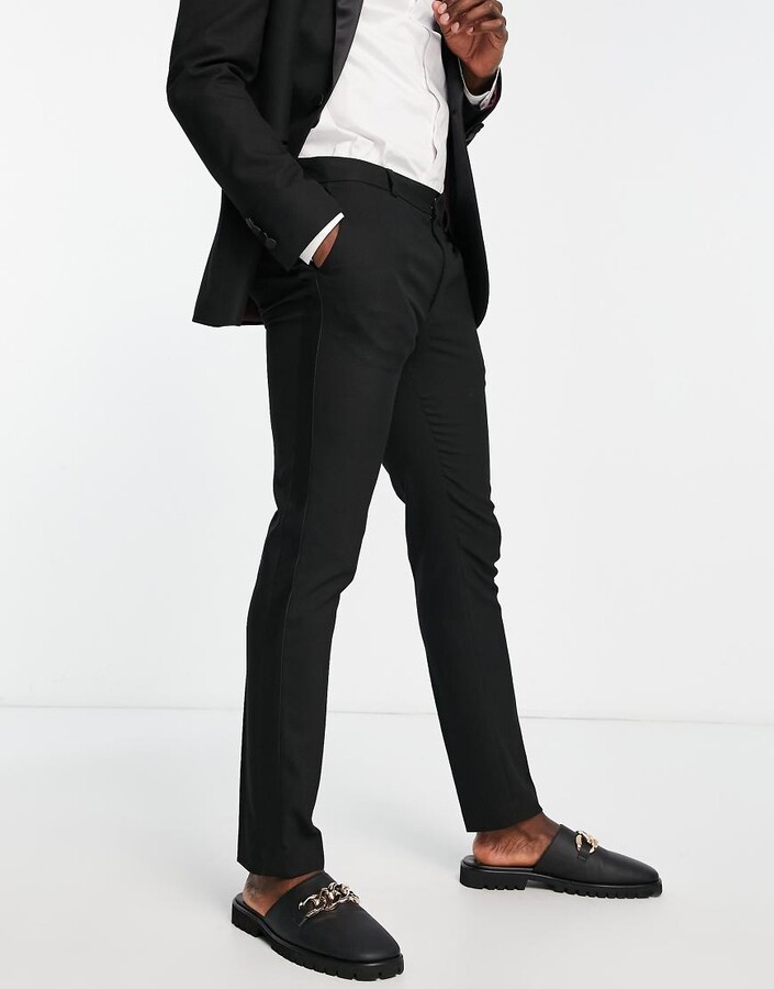 Asos Topman Ultra Skinny Trousers Topman Skinny Tux Suit Trousers
