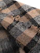 Thumbnail for your product : Faliero Sarti Checked Virgin Wool-Cashmere Scarf
