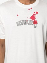 Thumbnail for your product : Sankuanz logo-print graphic T-shirt