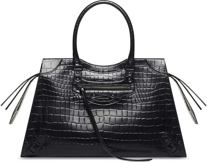 balenciaga crocodile bag