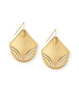 Thumbnail for your product : Stephanie Kantis Lure 24K Gold-Plated Earrings