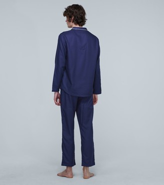 Derek Rose Lombard 6 cotton pajama set