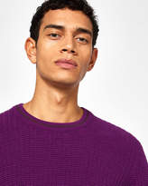 Thumbnail for your product : Ted Baker TOXIC Textured stitch sweater